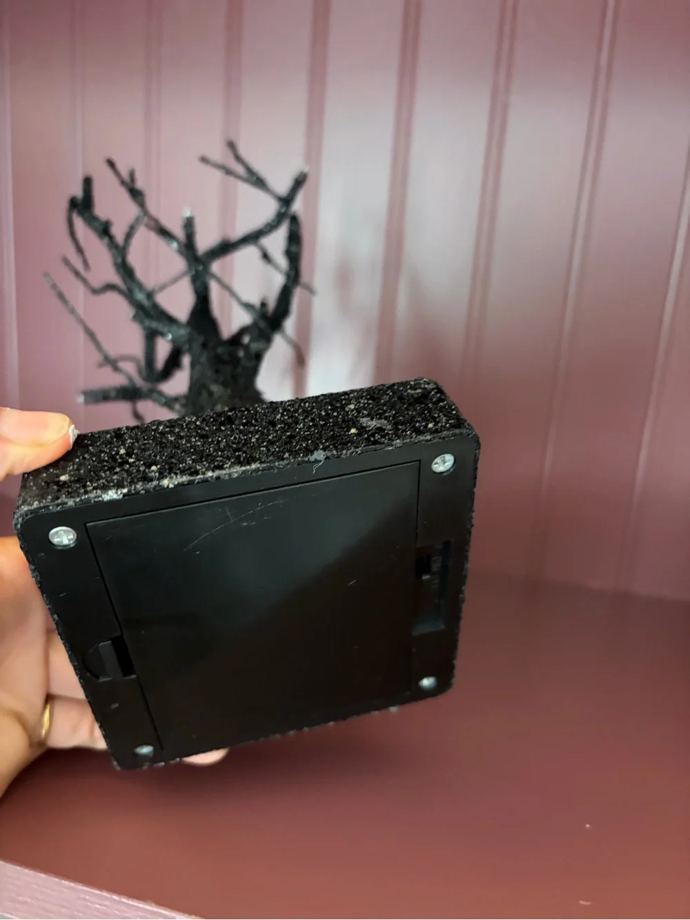 Halloween glitter light up tree